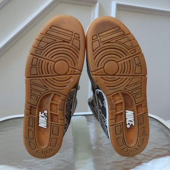 Nike Air Python Premium Brown Snake Gum Mens Sneakers size men's 9 - Picture 8 of 10